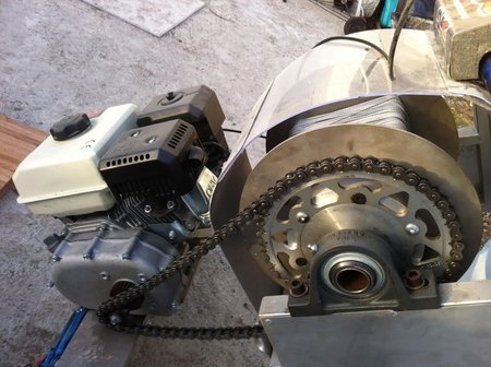 Wake board avec moteur Villiers G200VFS-B