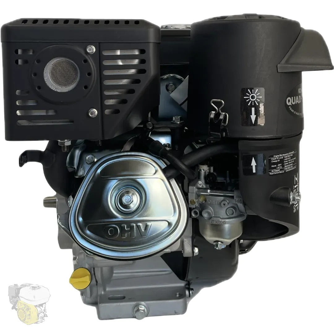 KOHLER CH395 - avec ARBRE CONIQUE 23mm & BRIDE ITALIEN M8 x 6 (135mm)
