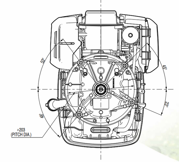 Mounting hole spacing