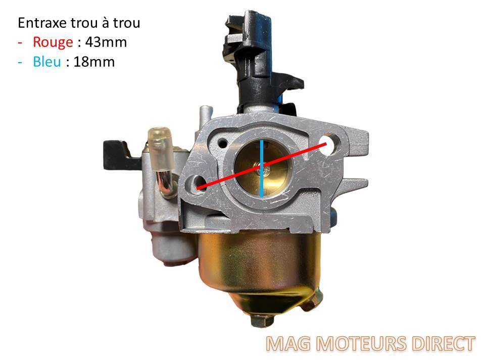 KIT CARBURATEUR pour LONCIN G160