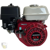 HONDA GX200 - QX - (eje de 19,05 mm / 3/4" x 58,5 mm) con alerta de nivel de aceite