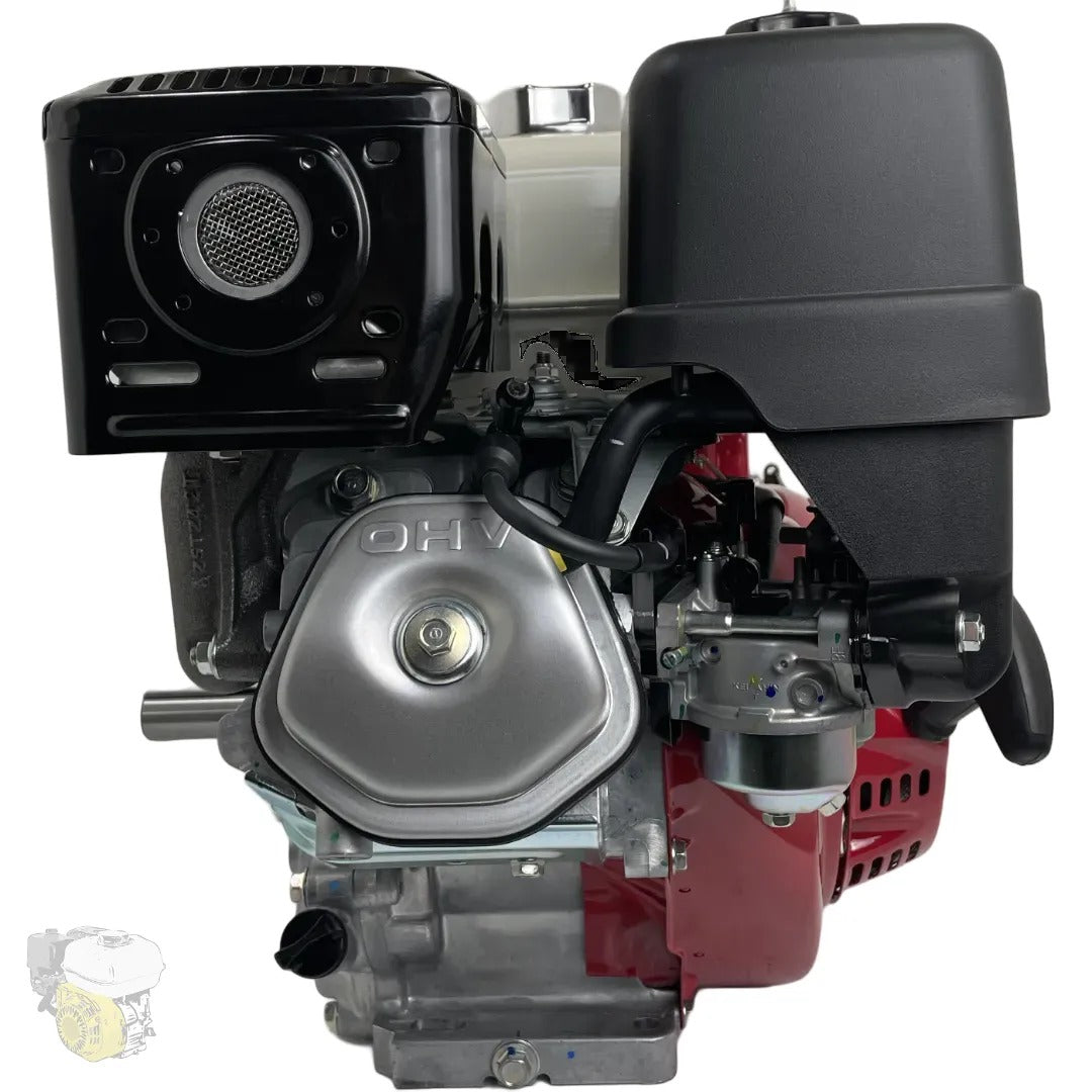 HONDA GX270 QXE4 - (eje de 25,4 mm/1") con arranque eléctrico y alerta de nivel de aceite
