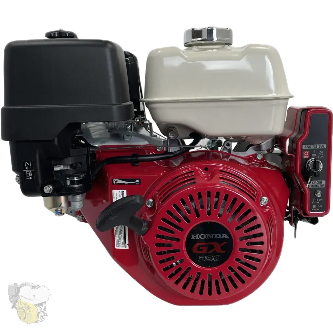 HONDA GX390 LXE4 - (25mm shaft) with 1/2 reduction, electric start and oil level warning