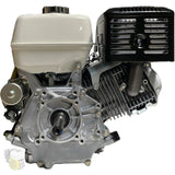 HONDA GX390 QMEO / QKA4 - (Arbre 25,4mm/ 1") avec démarreur électrique (10A) et alerte niveau d'huile
