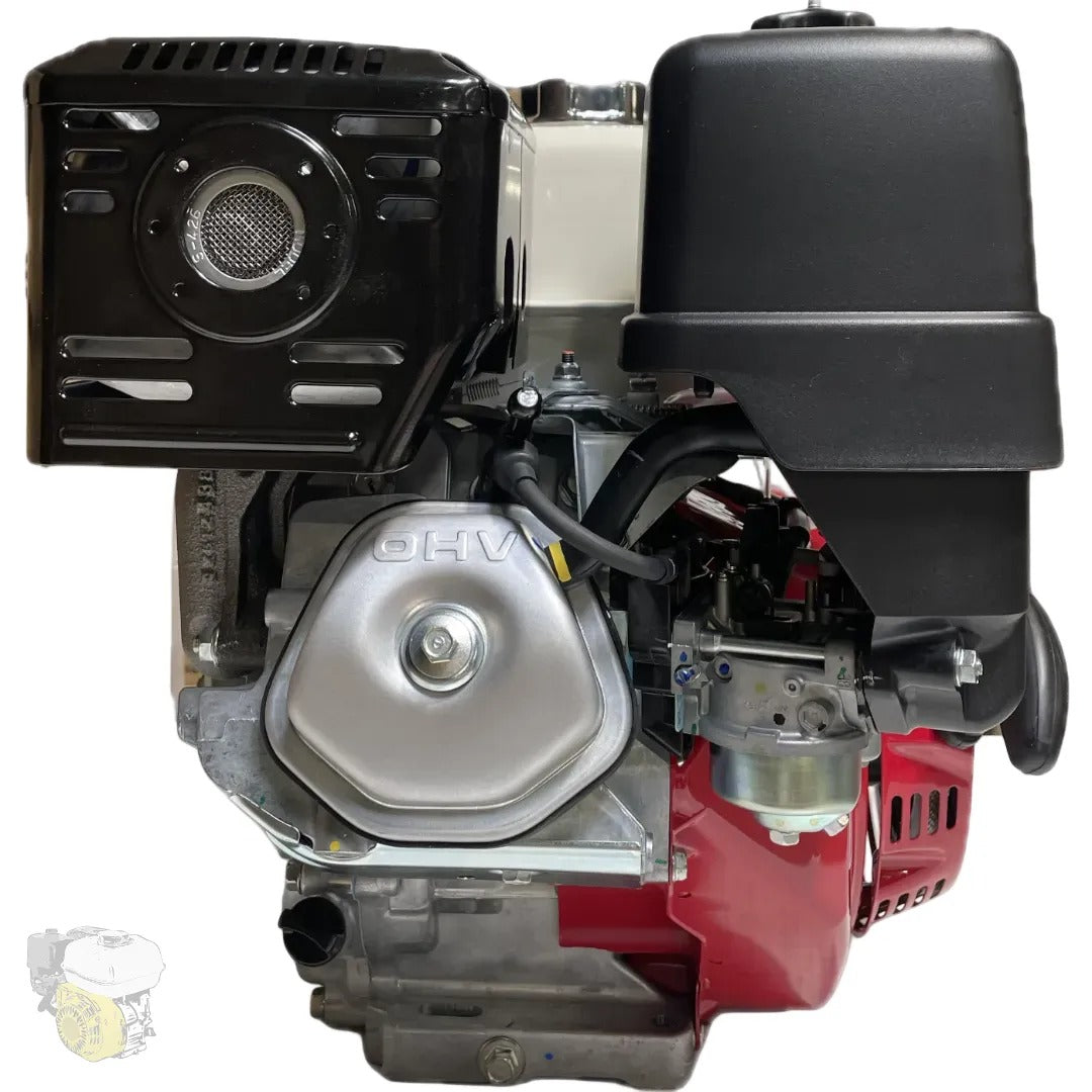 HONDA GX390 QMEO / QKA4 - (Arbre 25,4mm/ 1") avec démarreur électrique (10A) et alerte niveau d'huile