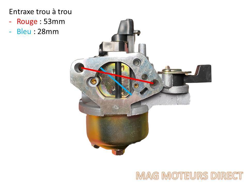 KIT CARBURATEUR pour Loncin G270