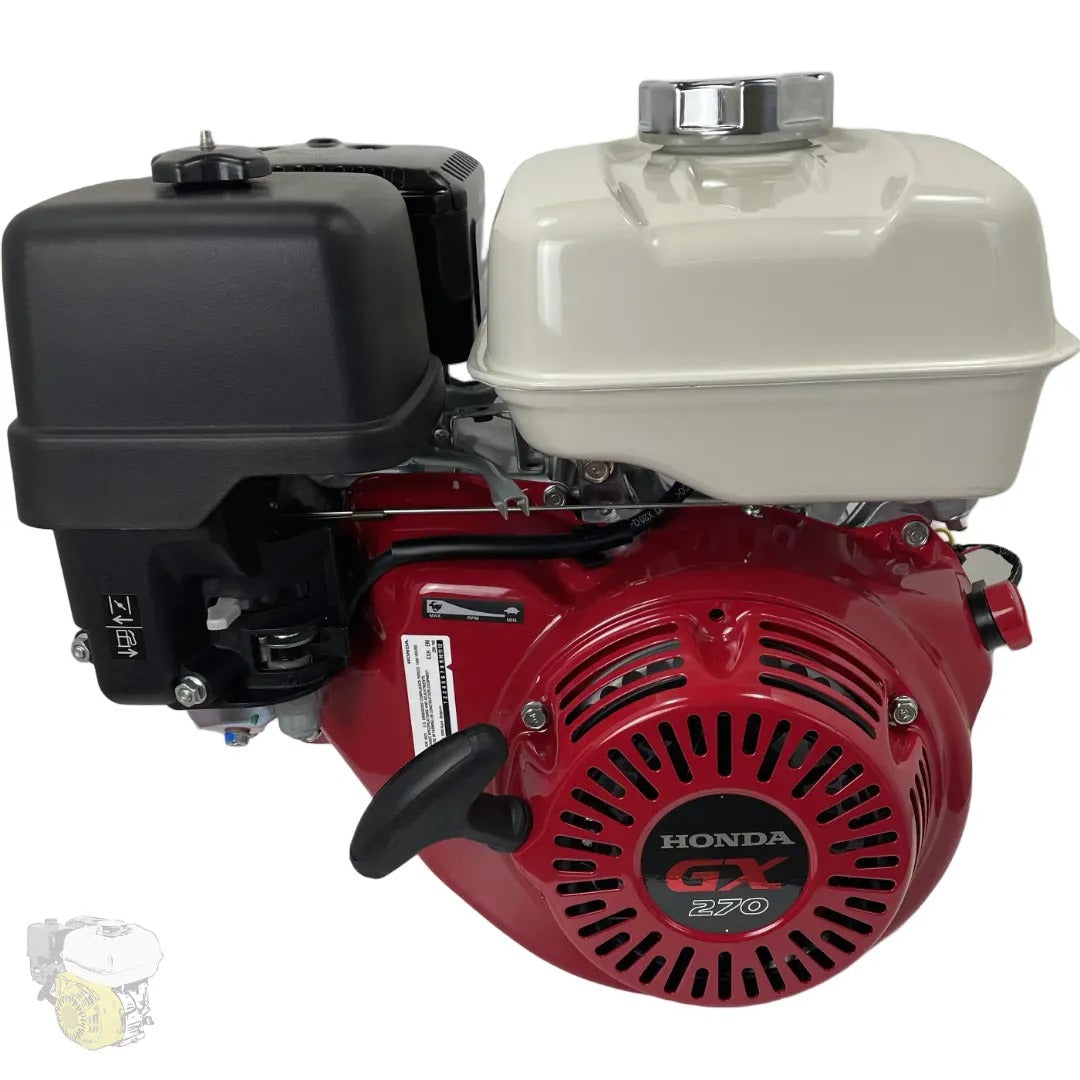 HONDA GX270 HXQ4 - (Arbre 25,4mm) avec réduction 1/6 et alerte niveau d'huile