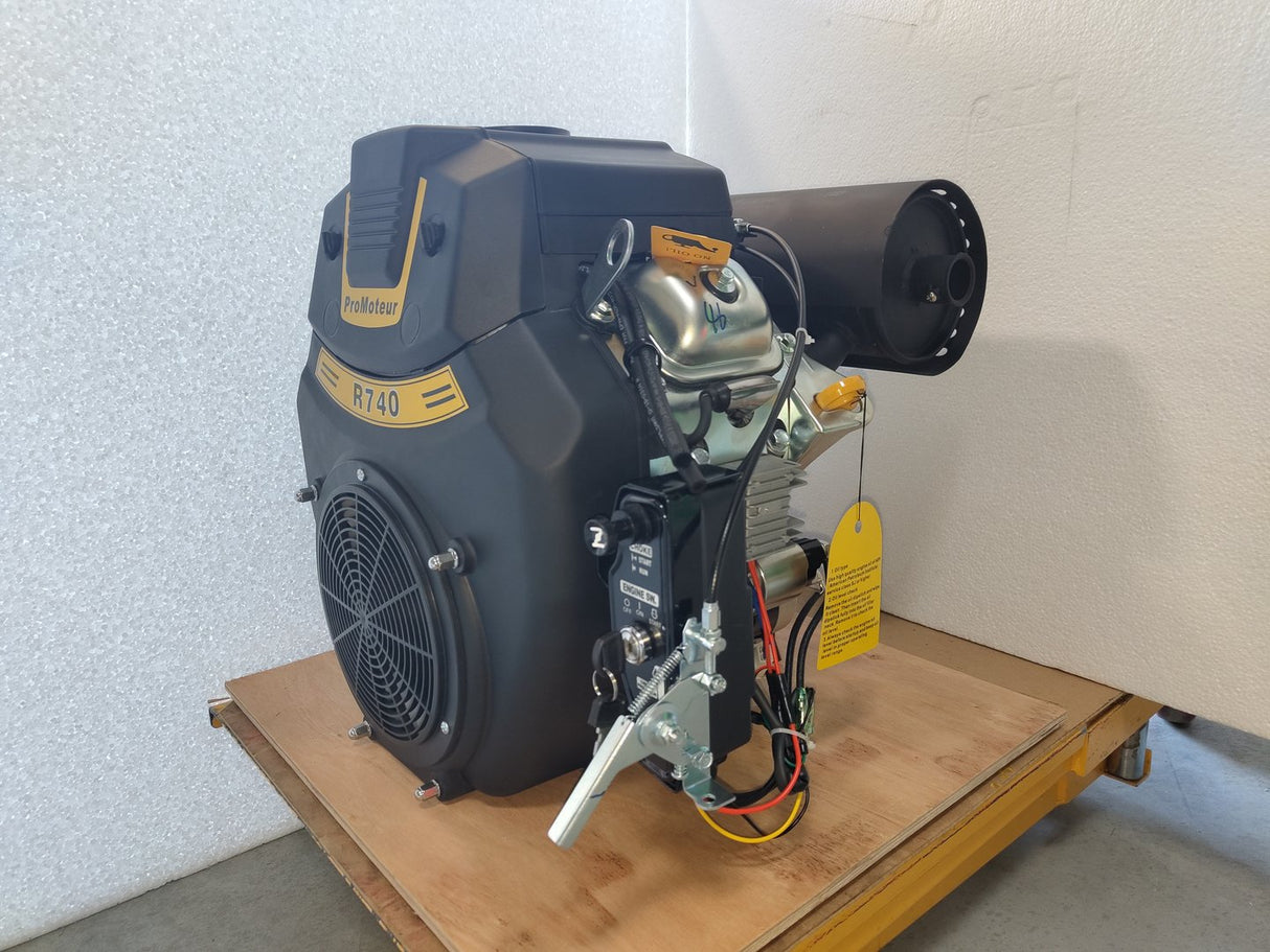 PROMOTEUR R740 (Arbre 28.5mm) avec démarrage électrique (739cc)