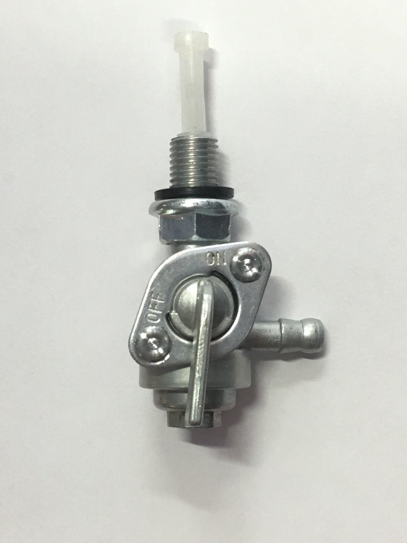 ROBINET ESSENCE EN ACIER avec filtre pour moteurs VILLIERS sortie Droite