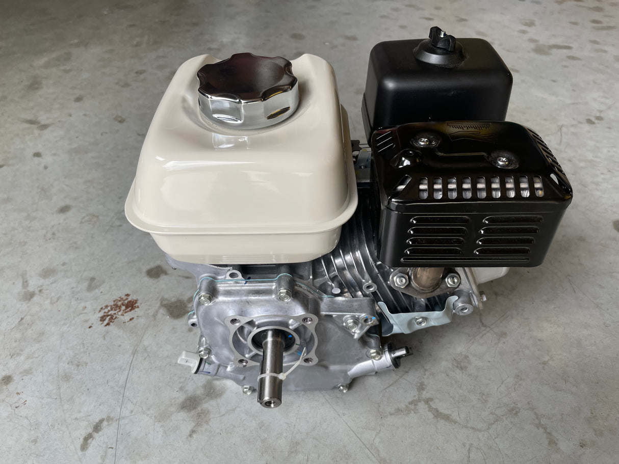 HONDA GX120 QX4E (QX4)  - (Arbre 19.05mm / 3/4" x 58,5mm) avec alerte niveau d'huile (retour client)