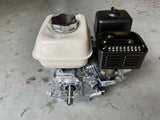 HONDA GX120 QX4E (QX4)  - (Arbre 19.05mm / 3/4" x 58,5mm) avec alerte niveau d'huile (retour client)