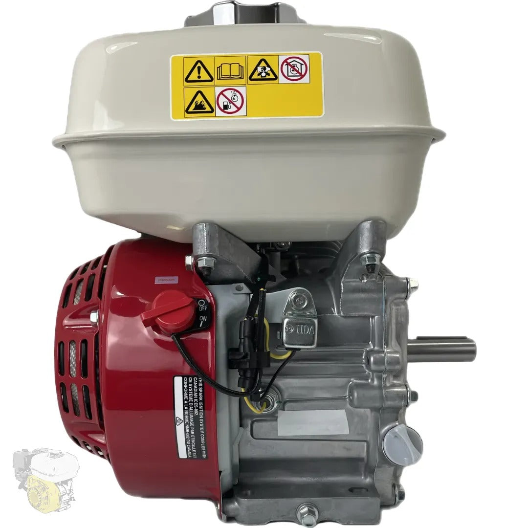 HONDA GX160 - QX4 - (Arbre 19.05mm / 3/4" x 58,5mm) avec alerte niveau d'huile