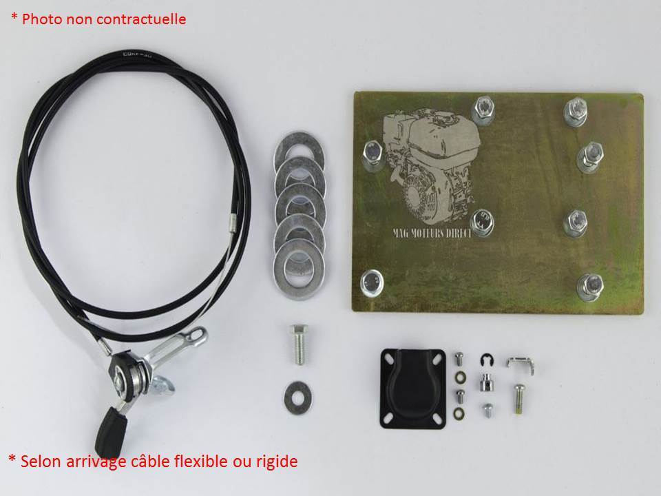 Kit moteur remplacement pour Iseki KS280, moteur KT290, avec Charrue et Fraise avec Promoteur G200