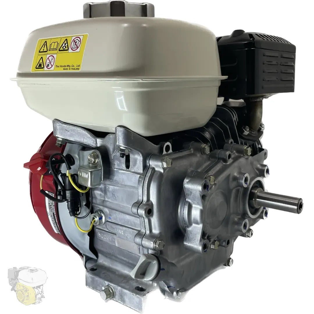 HONDA GX120 LX4 -Type L avec REDUCTEUR 1/2 (Arbre 18mm) avec alerte niveau d'huile