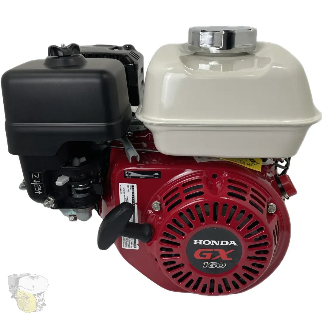 HONDA GX160 LX4 -Type L avec REDUCTEUR 1/2 (Arbre 20mm) avec alerte niveau d'huile