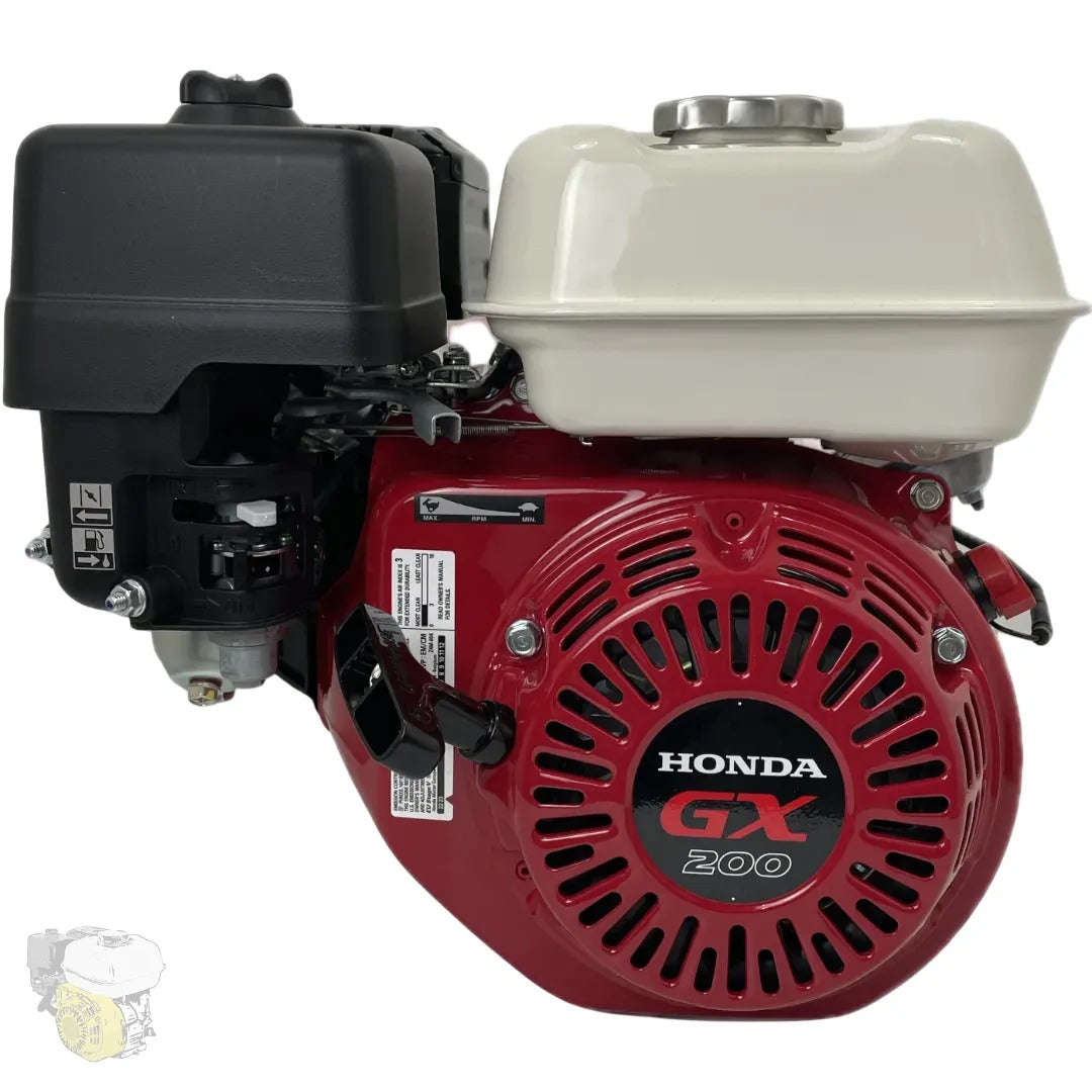HONDA GX200 - QHQ4 - (Arbre 19.05mm / 3/4" x 58,5mm) sans alerte niveau d'huile