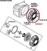 Arrancador compatible con KOHLER CH270 (versión adaptable)