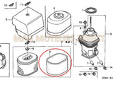 MOUSSE FILTRE à AIR pour ECOMOTEUR EM90