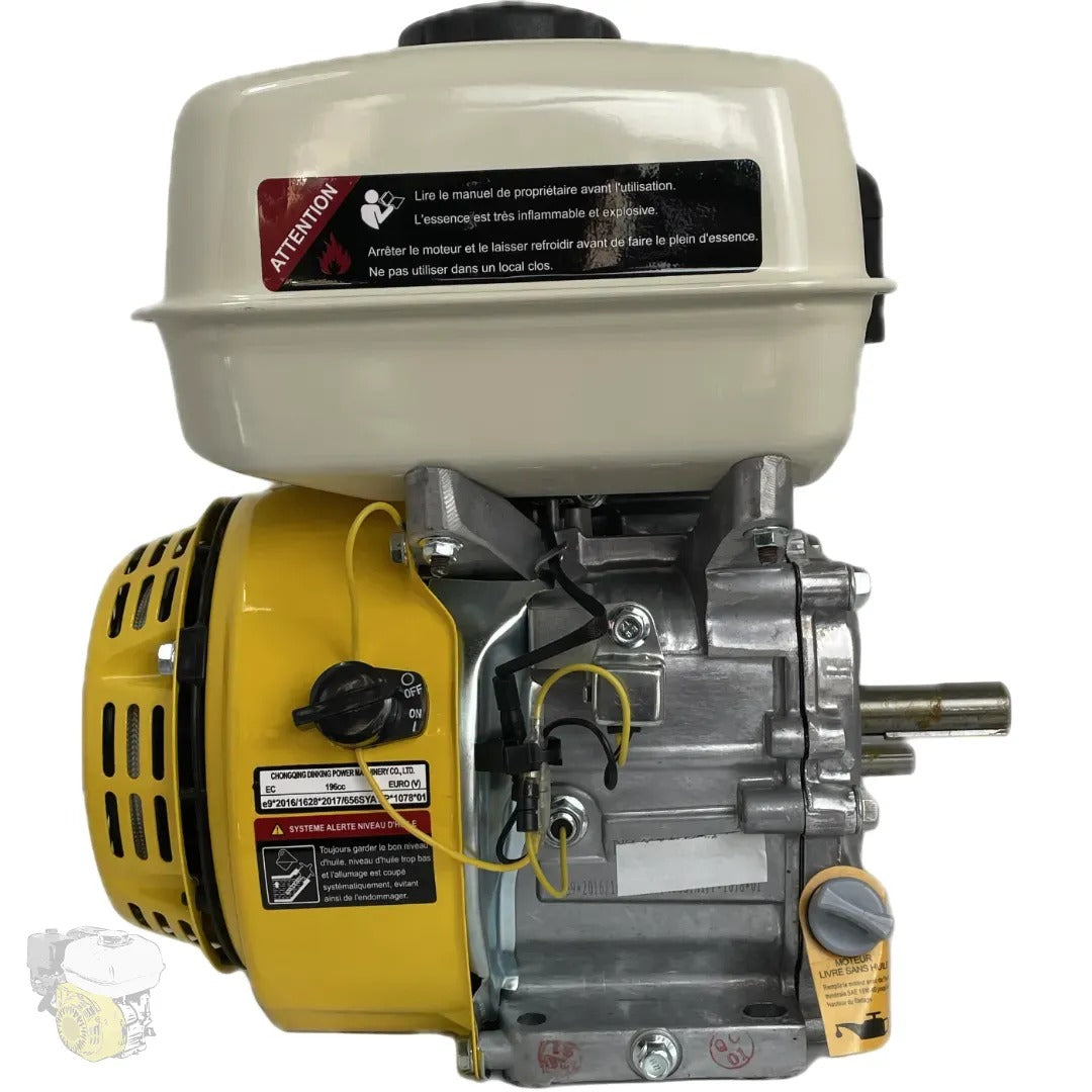 ProMoteur G200V (6.5CV) avec deux arbres (19.05 et 12.7mm)