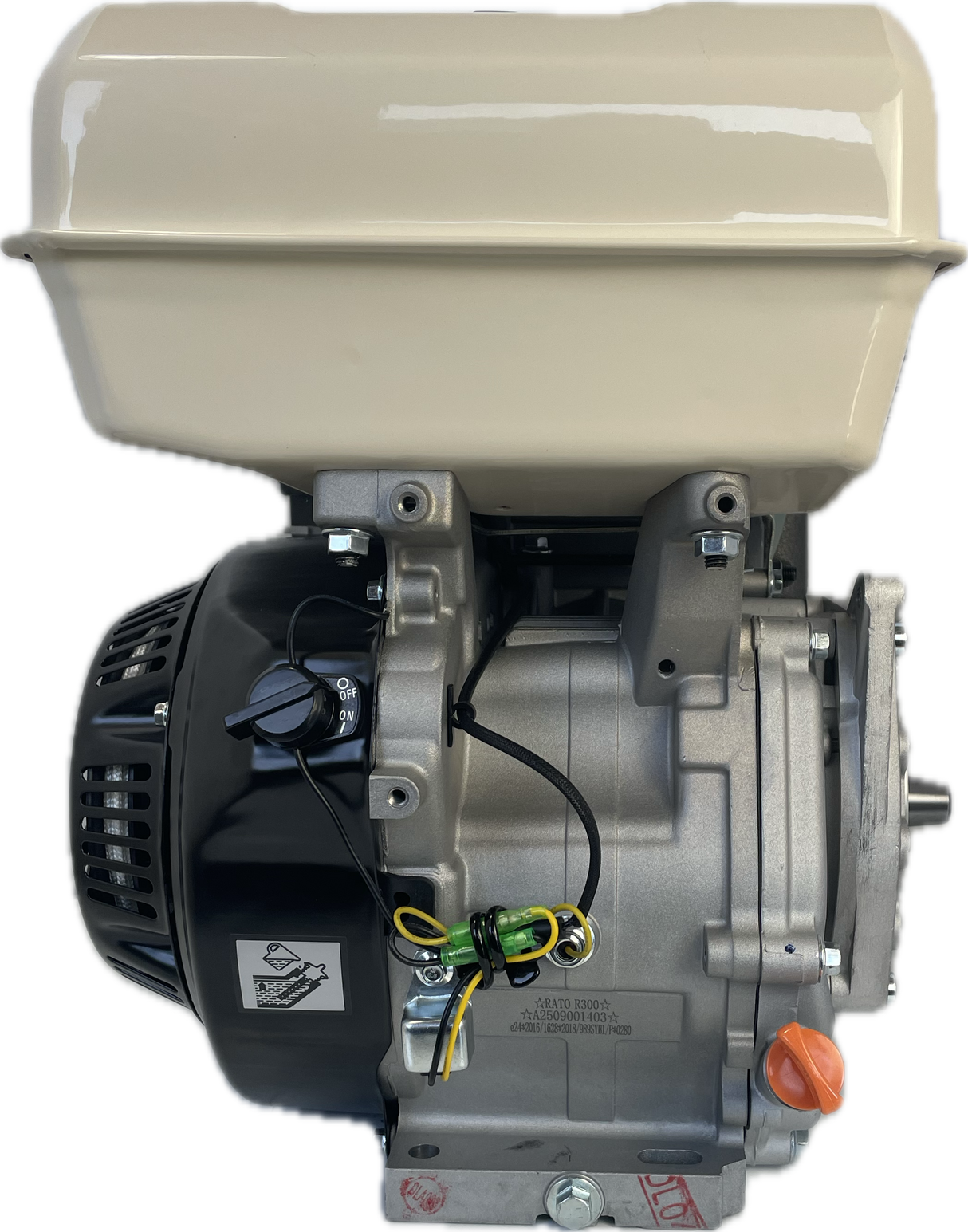 ProMoteur G300V (9.8CV) arbre conique 23mm et bride italienne