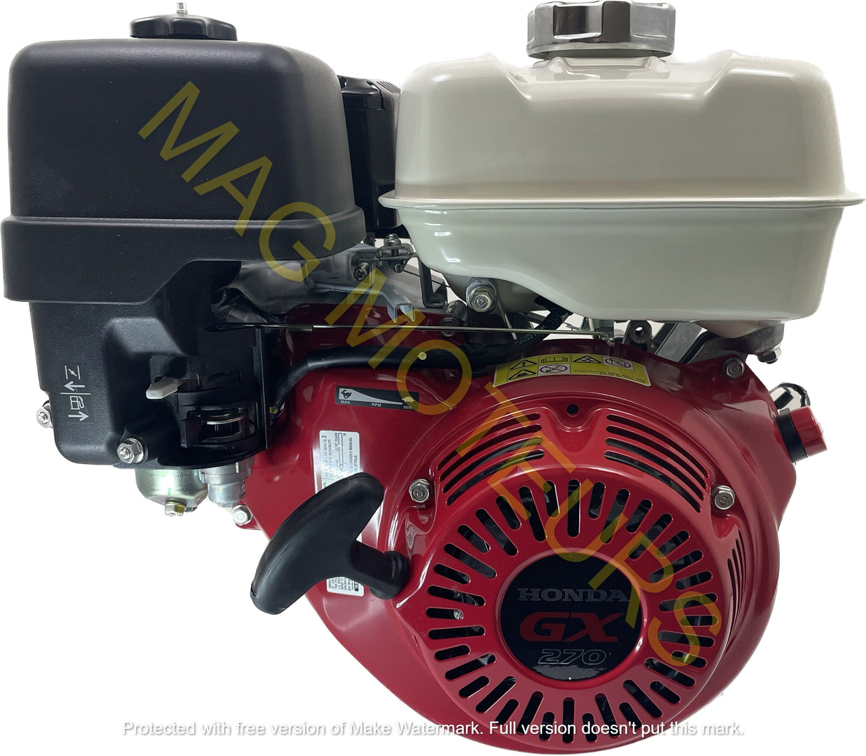 HONDA GX270 SHQ4 - (Arbre 25 mm) sans alerte niveau d'huile