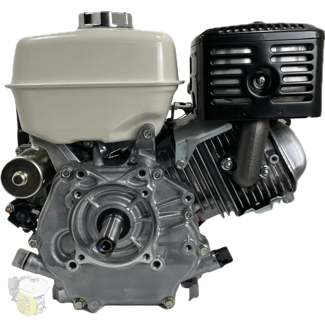 HONDA GX270 SXE4 - (Arbre 25 mm) avec démarrage électrique et alerte niveau d'huile