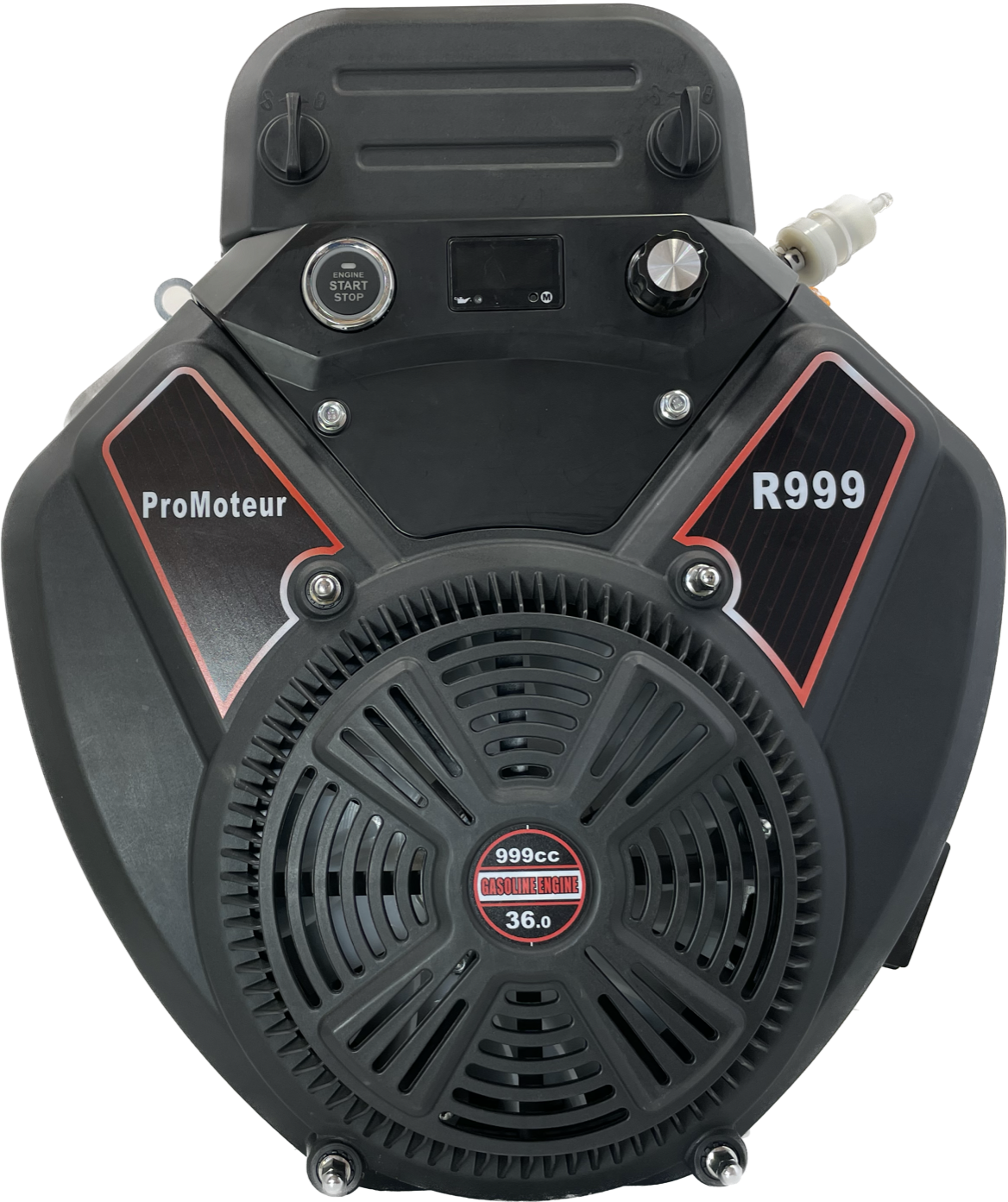 Charon R999 PROMOTEUR R999 (Arbre 36.5mm) avec démarrage électrique (999cc ...