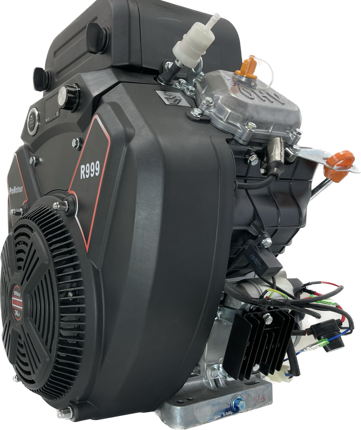 PROMOTEUR R999 (Arbre 36.5mm) avec démarrage électrique (999cc)