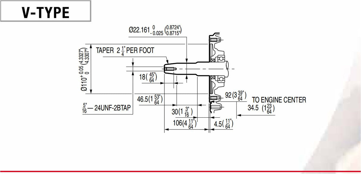HONDA GX270 VXE7 - (Arbre Conique type groupe) avec démarreur électrique et alerte niveau d'huile