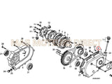 Junta de la tapa reductora compatible con HONDA GX160/200 (interior) (ECO)