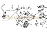 BOBINE D'ALLUMAGE HONDA GX240/270/340/390 UT2