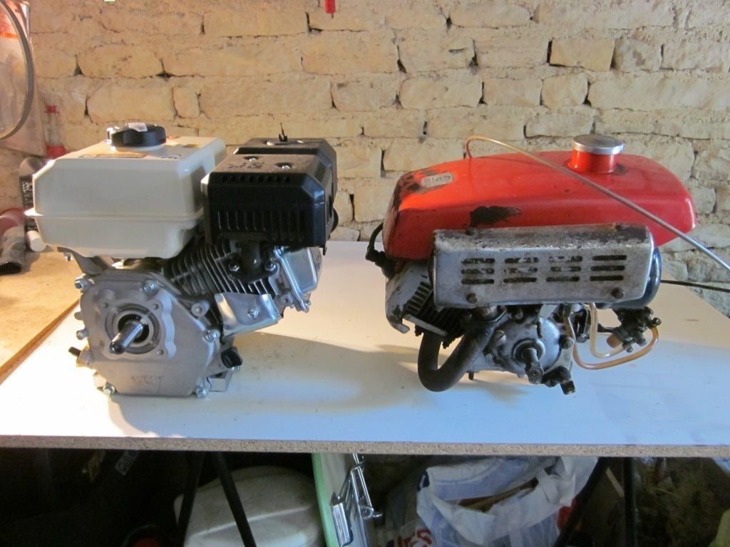 Kit moteur remplacement pour Iseki KC-2 avec moteur Honda GX200