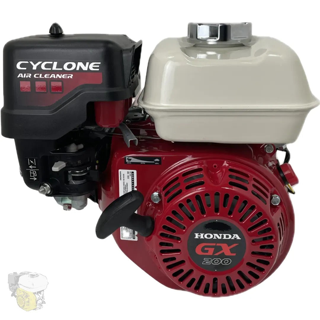 HONDA GX200 - QC9 - (Arbre 19.05mm / 3/4" x 58,5mm) avec alerte niveau d'huile