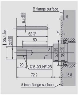 Yanmar L100N Type 1" avec demarreur electrique