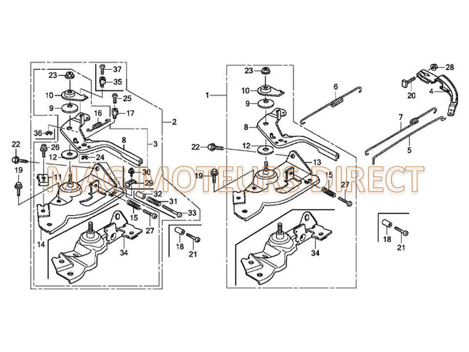 HONDA GX110/120 THROTTLE CONTROL