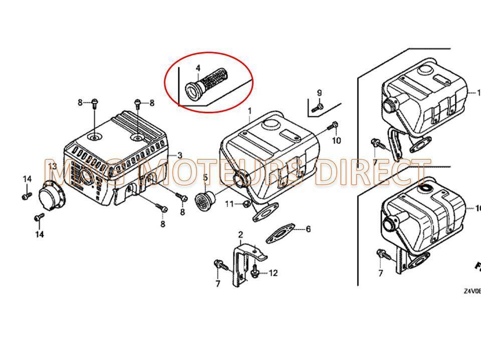 PARE ETINCELLE pour VILLIERS G152/G160/G200