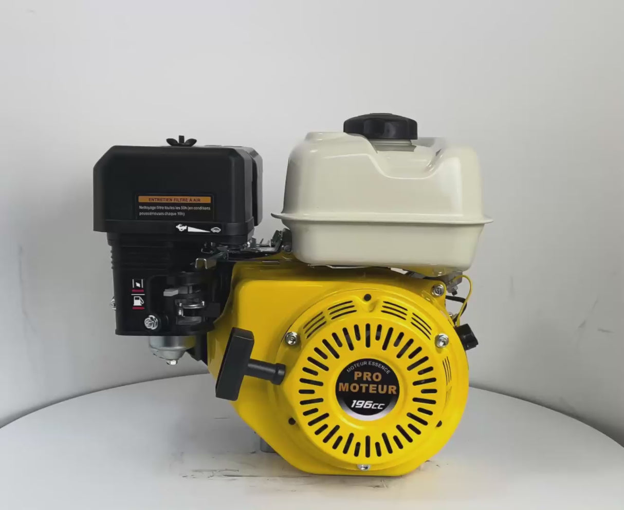 ProMoteur G200V (6.5CV) avec deux arbres (19.05 et 12.7mm)