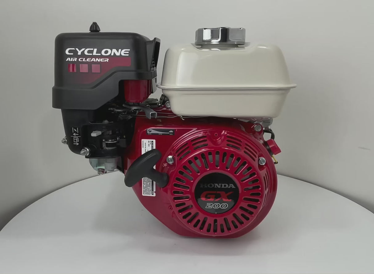 HONDA GX200 - QC9 - (Arbre 19.05mm / 3/4" x 58,5mm) avec alerte niveau d'huile