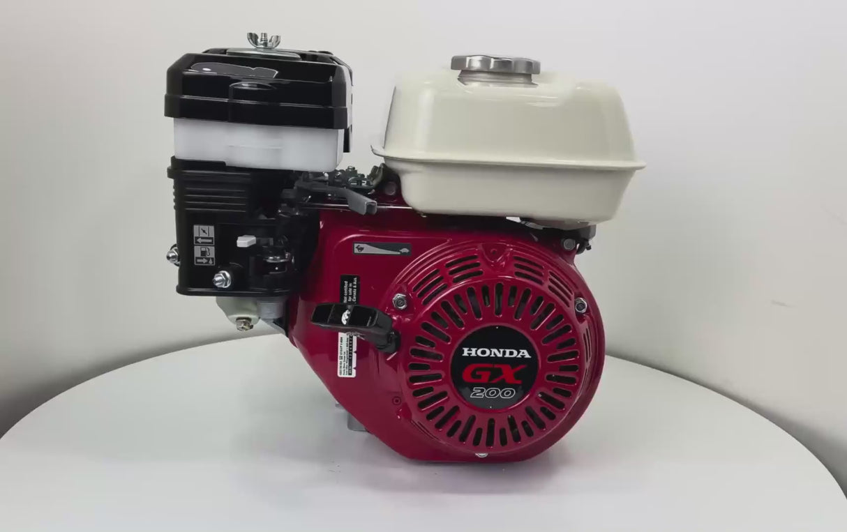 HONDA GX200 QHB1 - (Arbre 19.05mm / 3/4" x 58,5mm) sans alerte niveau d'huile