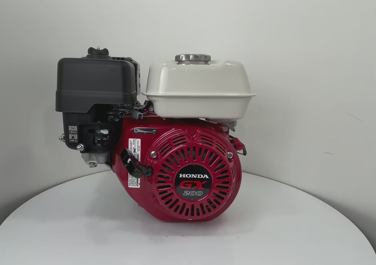 HONDA GX200 - QHQ4 - (Arbre 19.05mm / 3/4" x 58,5mm) sans alerte niveau d'huile