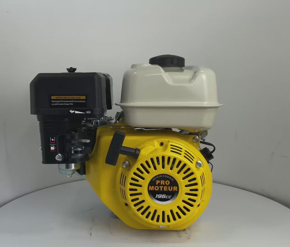 ProMoteur G200V XRG (6.5CV) réduction 1/2 sur l'arbre a cames