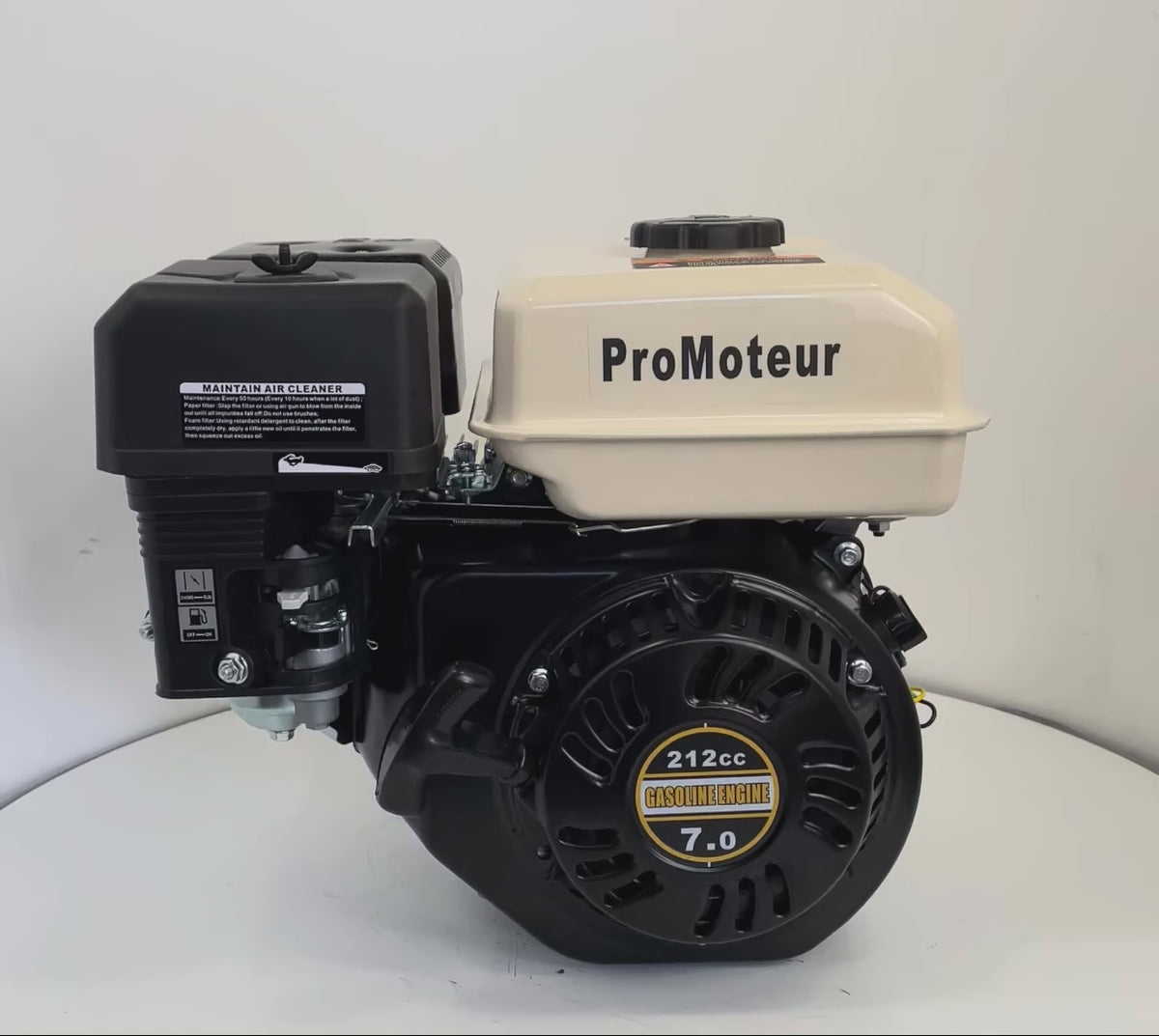 ProMoteur G210VFS (7HP) Eje de 20 x 50 mm