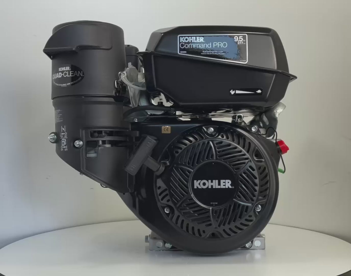 KOHLER CH395 - avec ARBRE CONIQUE 23mm & BRIDE ITALIEN M8 x 6 (135mm)