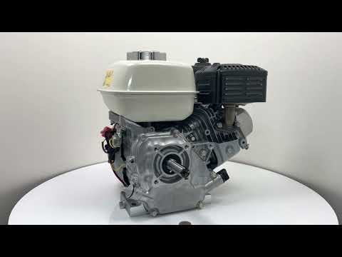 HONDA GX120 QX4  - (Arbre 19.05mm / 3/4" x 58,5mm) avec alerte niveau d'huile