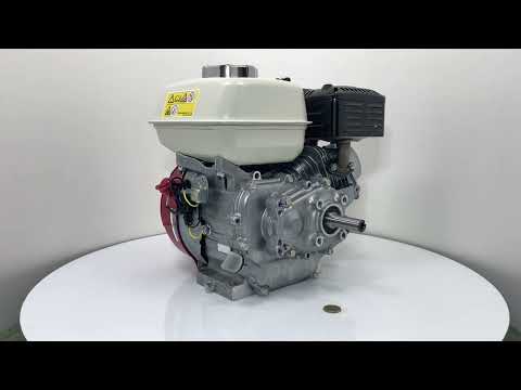 HONDA GX120 LX4 -Type L avec REDUCTEUR 1/2 (Arbre 18mm) avec alerte niveau d'huile