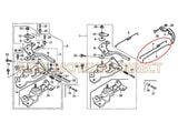 TIGE et RESSORT DE RAPPEL pour LONCIN G120